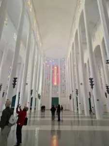 Casablanca Sacred Heart Cathedral inside