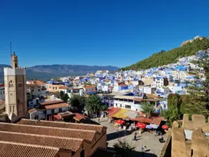 Chefchaouen Kasbah view