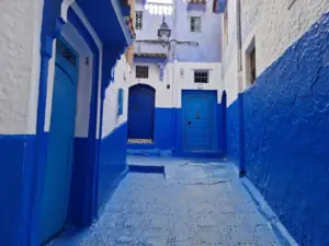 Chefchaouen blue street
