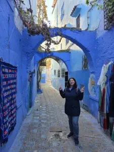 Chefchaouen medina view