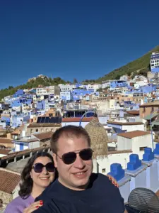 Chefchaouen rooftop views