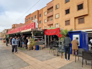 Coffee Stop between Marrakesh and Ouzoud waterfalls