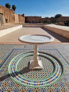 Marrakesh El Badi Palace outside
