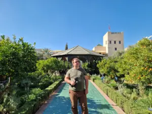 Marrakesh Jardin Secret view