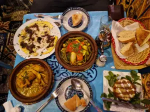 Marrakesh food - Cafe Restaurant Dar L'hssira
