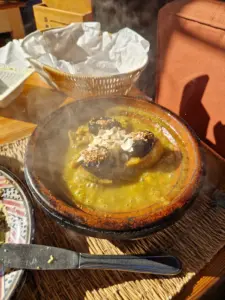 Marrakesh food - Café Restaurant Dar Touareg tagine