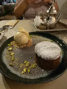 Marrakesh food - L'atelier Boulangerie chocolate fondant