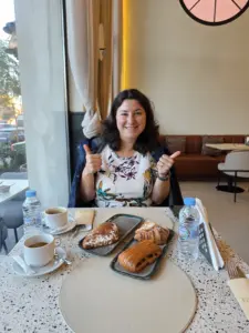 Marrakesh food - L'atelier Boulangerie pastries