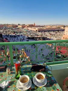 Marrakesh food - MÖ-MÖ Restaurant