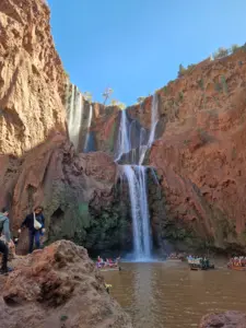 Ouzoud waterfalls main view