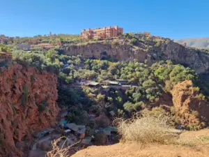 Ouzoud waterfalls valley