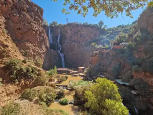 Ouzoud waterfalls - view