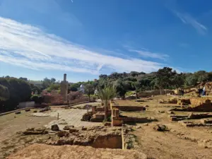 Rabat Chellah Castle views