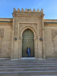 Rabat Mausoleum of Mohammed V beautiful door