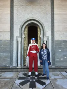 Rabat Mausoleum of Mohammed V guards