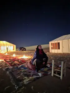 Sahara desert clothing for evening