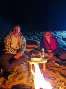 Sahara desert nomadic experience romantic dinner