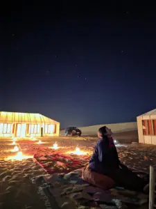 Sahara luxury desert camp stargazing