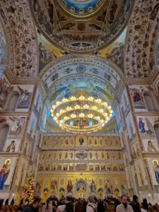 Bucharest cathedral icons