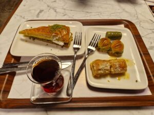 Istanbul food baklava