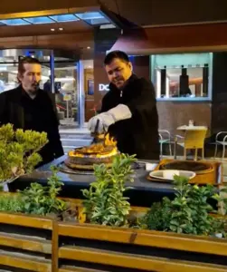 Istanbul food clay kebap