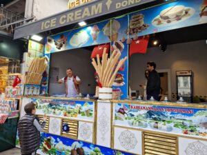 Istanbul food dondurma