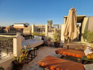 Riad Jona rooftop area
