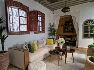 Riad Jona seating space