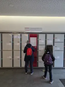 Lockers at Füssen station