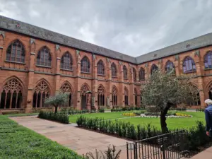 Mainz Cathedral courtyard