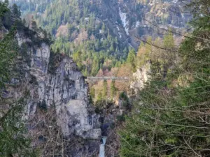 Mary’s Bridge view from Neuschwanstein Castle