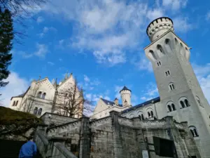 Neuschwanstein Castle Courtyard