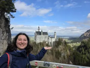 Neuschwanstein Castle and Hristina
