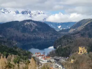Neuschwanstein Castle surrounding view