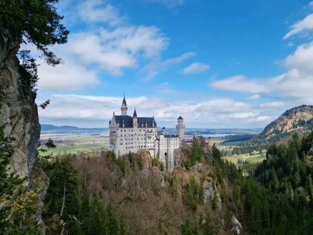 Neuschwanstein Castle view