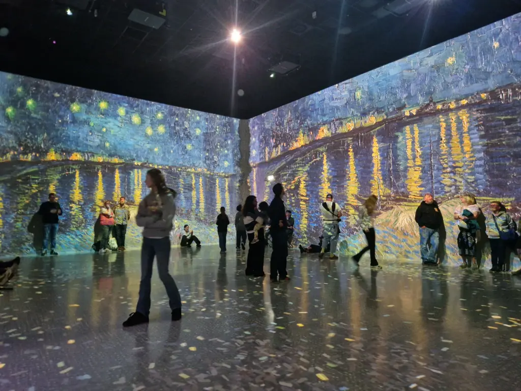 Frameless London Starry Night