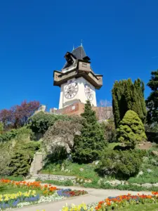 Graz Clock tower views
