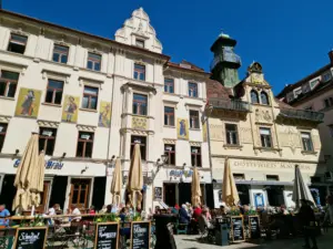 Graz Glockenspiel & Glöckl Bräu