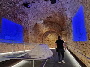 Graz Museum Schlossberg inside