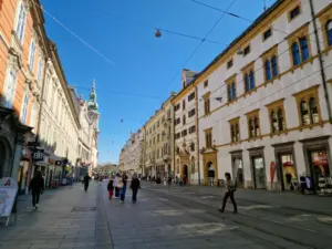Graz city view