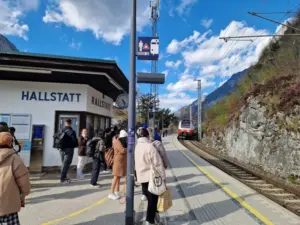 Hallstatt train station