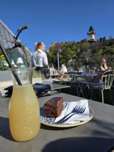 Graz food - Freiblick Tagescafé food and juice