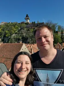 Graz food - Freiblick Tagescafé views