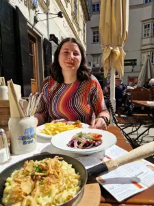 Graz food - Glöckl Bräu food