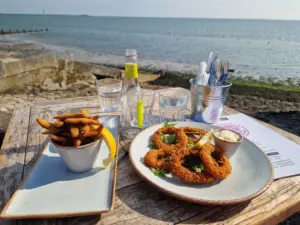 Southend on sea Oliver's on the beach food