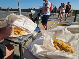The Friary fish and chips