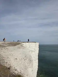 Seven Sisters White Cliffs steep view